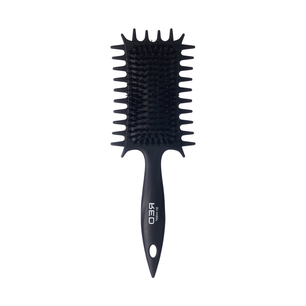 RED by Kiss Curl Art Styler Brush Black