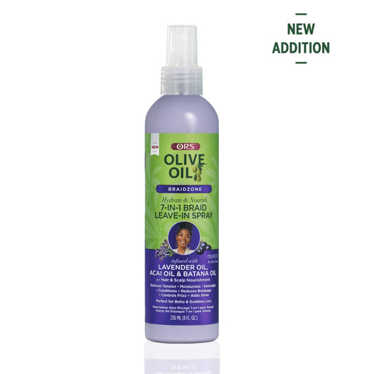 ORS Braidzone 7-in-1 Braid Leave-In Spray 8 oz